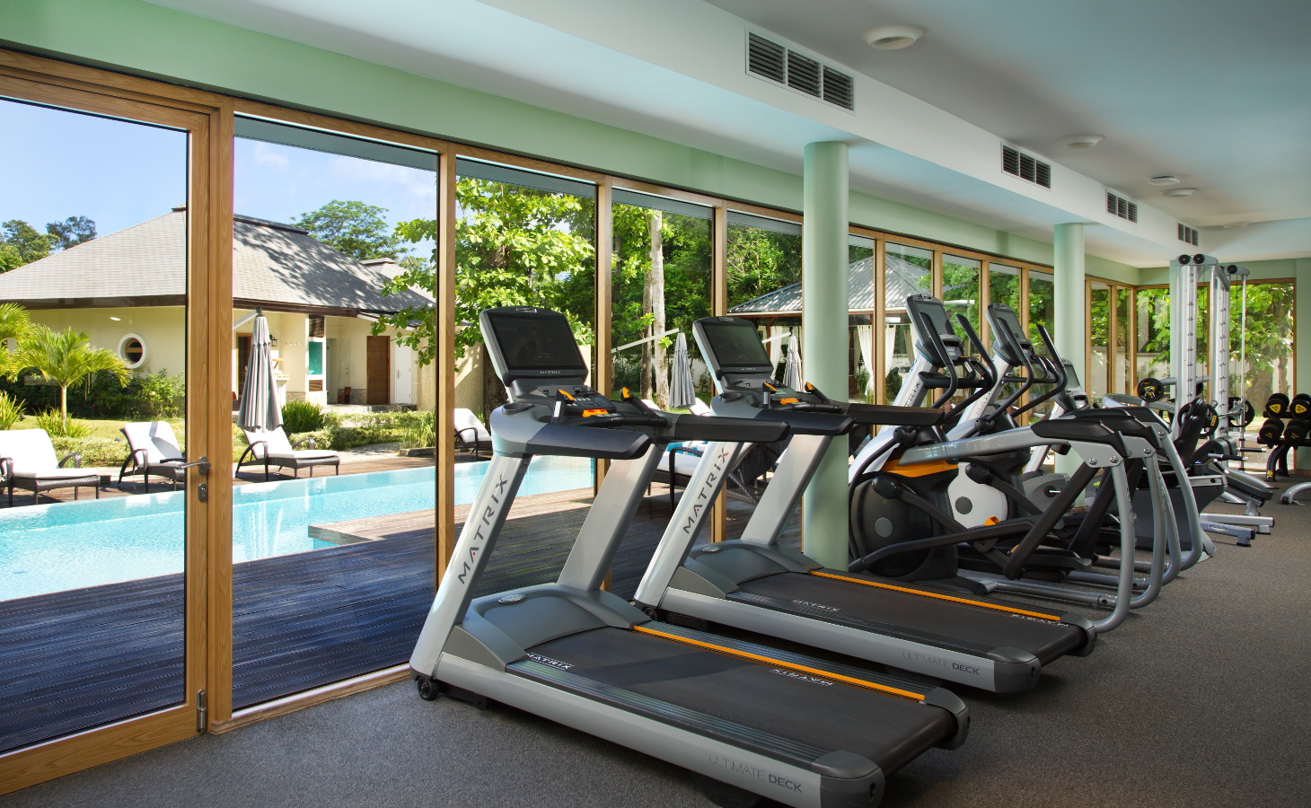 Fitness training  – Savoy Seychelles Resort and Spa 5*, Beau Vallon Beach, Mahe Island, Seychelles