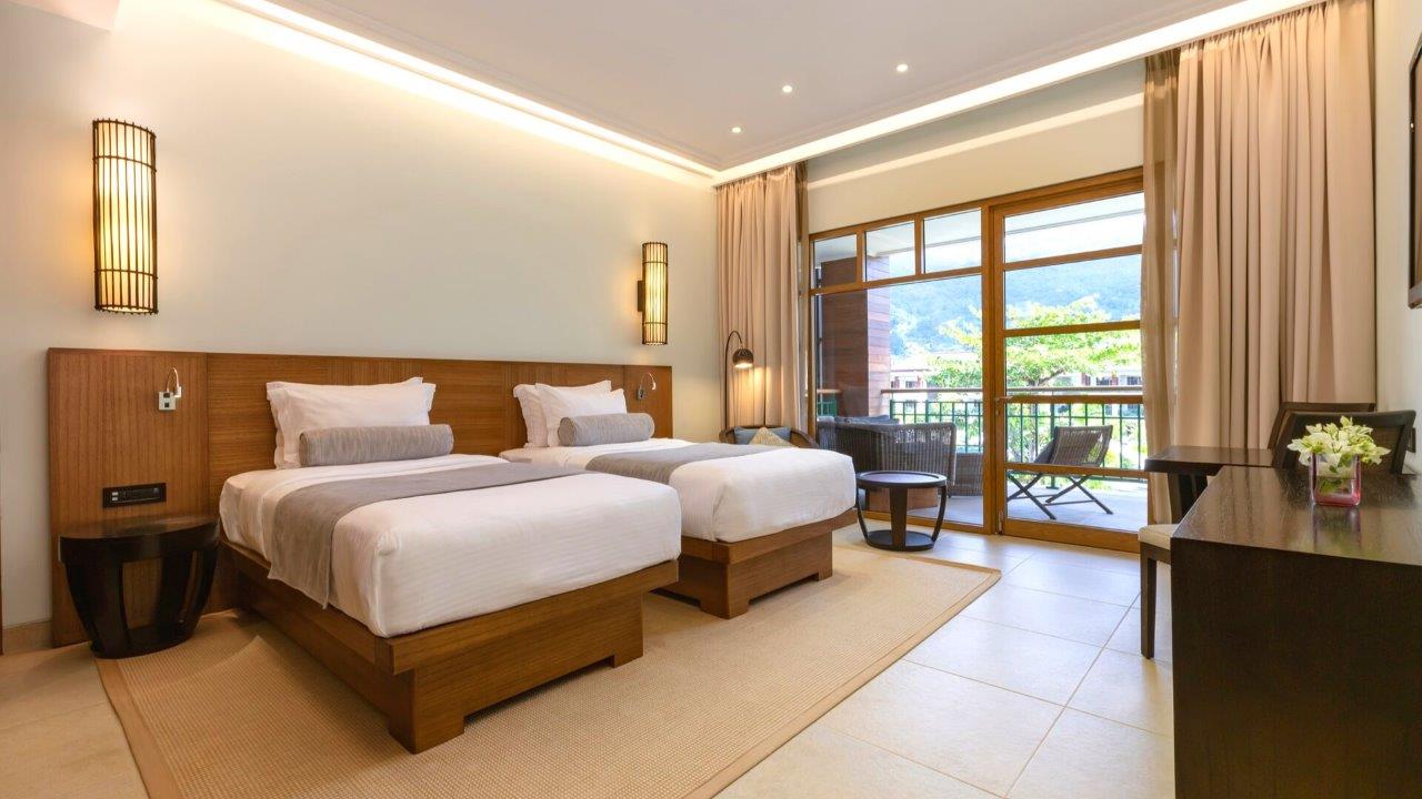 Savoy Deluxe Grand pool view – Savoy Seychelles Resort and Spa 5*, Beau Vallon Beach, Mahe Island, Seychelles